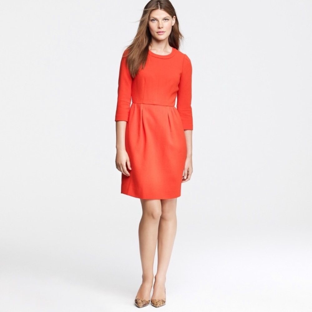 J Crew‎ crepe wool dress / size 0